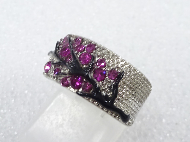 COLORED STONE FASHION RING / JP SIZE 8
